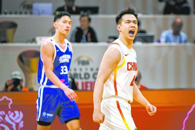 末節逆轉！中國男籃世預賽兩連勝